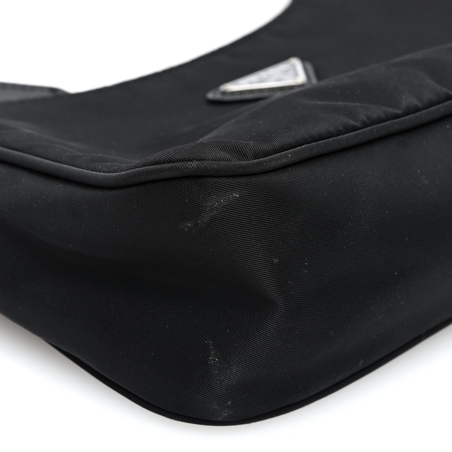 Prada Tessuto Nylon Mini Re-Edition 2000 Bag Black 8 of 10