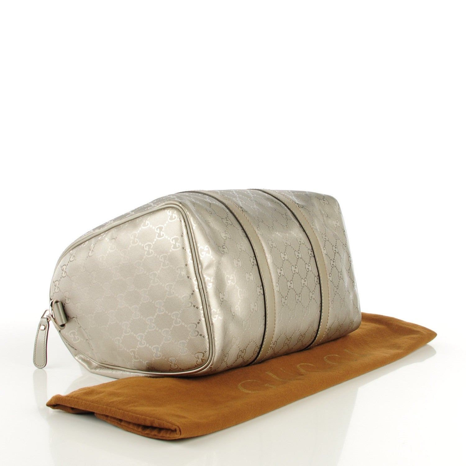 Gucci Imprime Monogram Medium Joy Boston Silver 4 of 9
