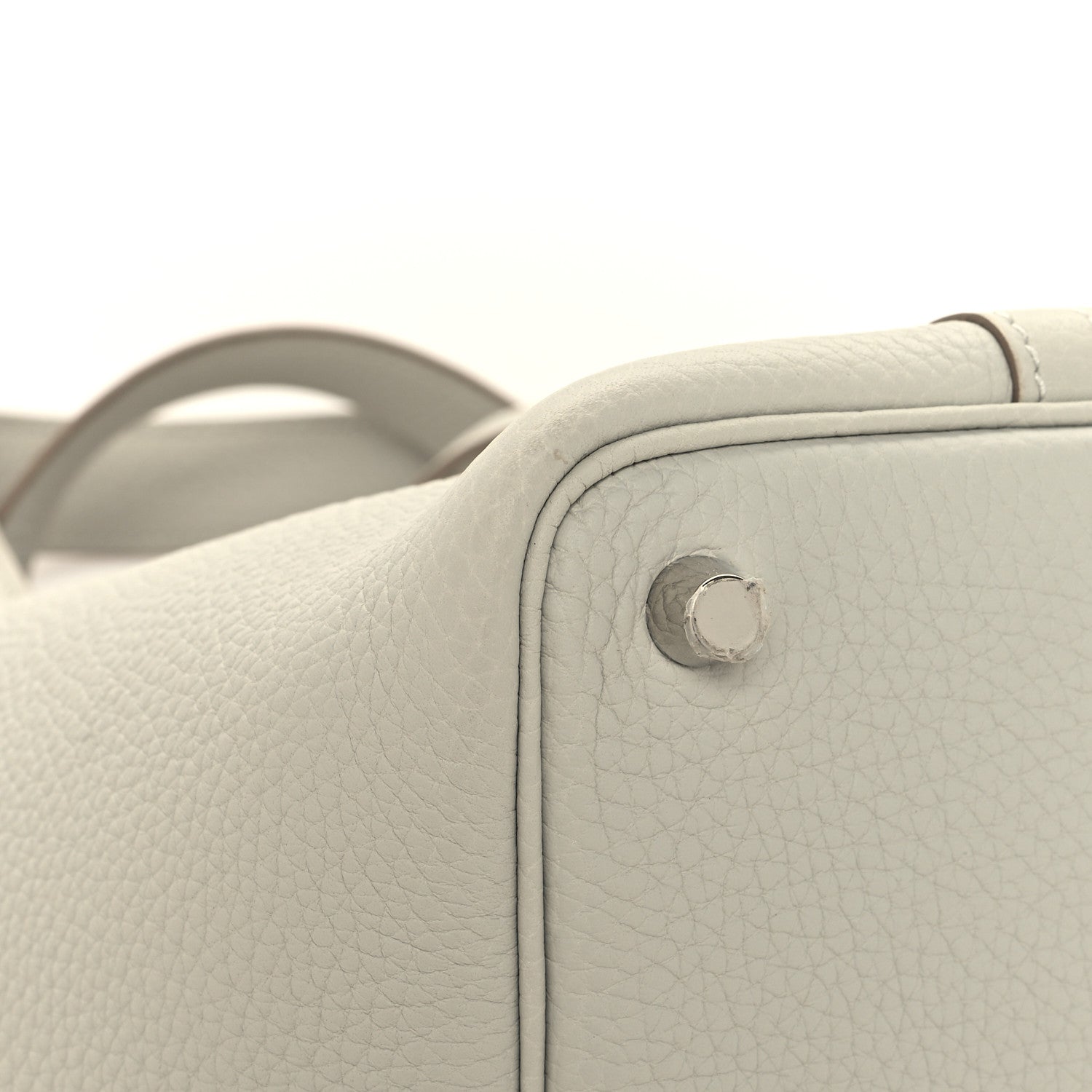 Hermes Taurillon Clemence Picotin Lock 18 PM Gris Perle 9 of 13