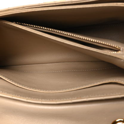Celine Calfskin Quilted Medium C Bag Light Beige 6 of 10