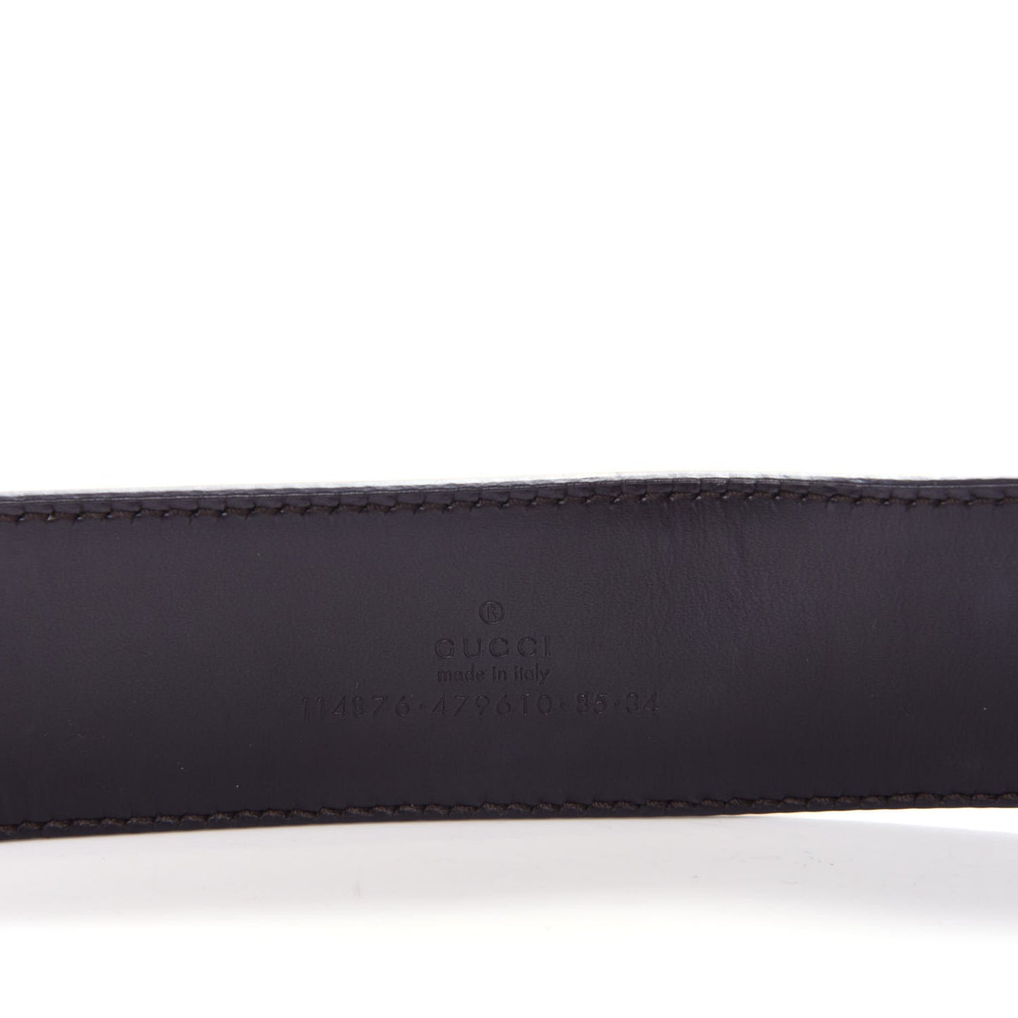 Monogram Interlocking G Belt 85 34 Off White