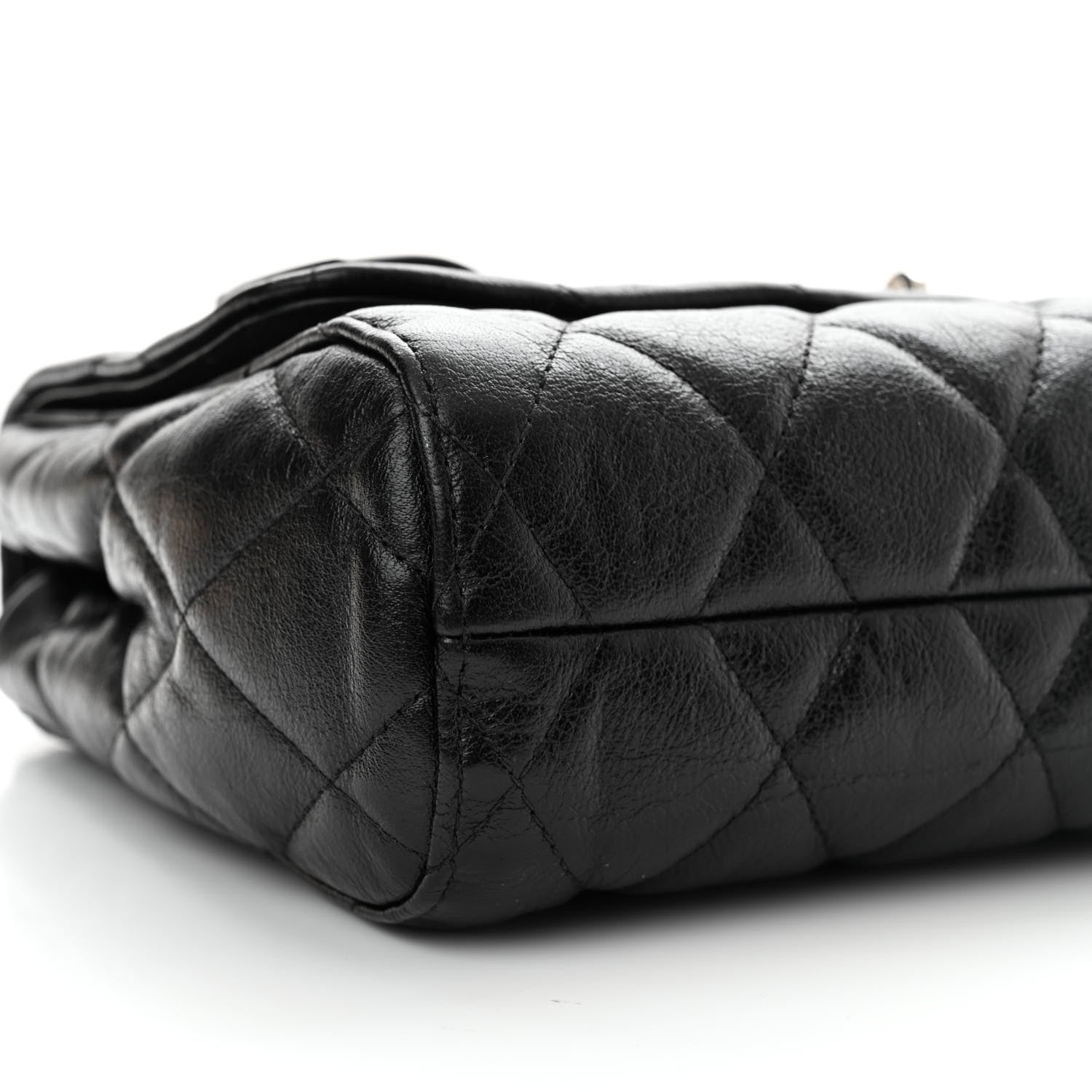 Mulberry Shiny Buffalo Medium Lily Flap Black 8 of 9