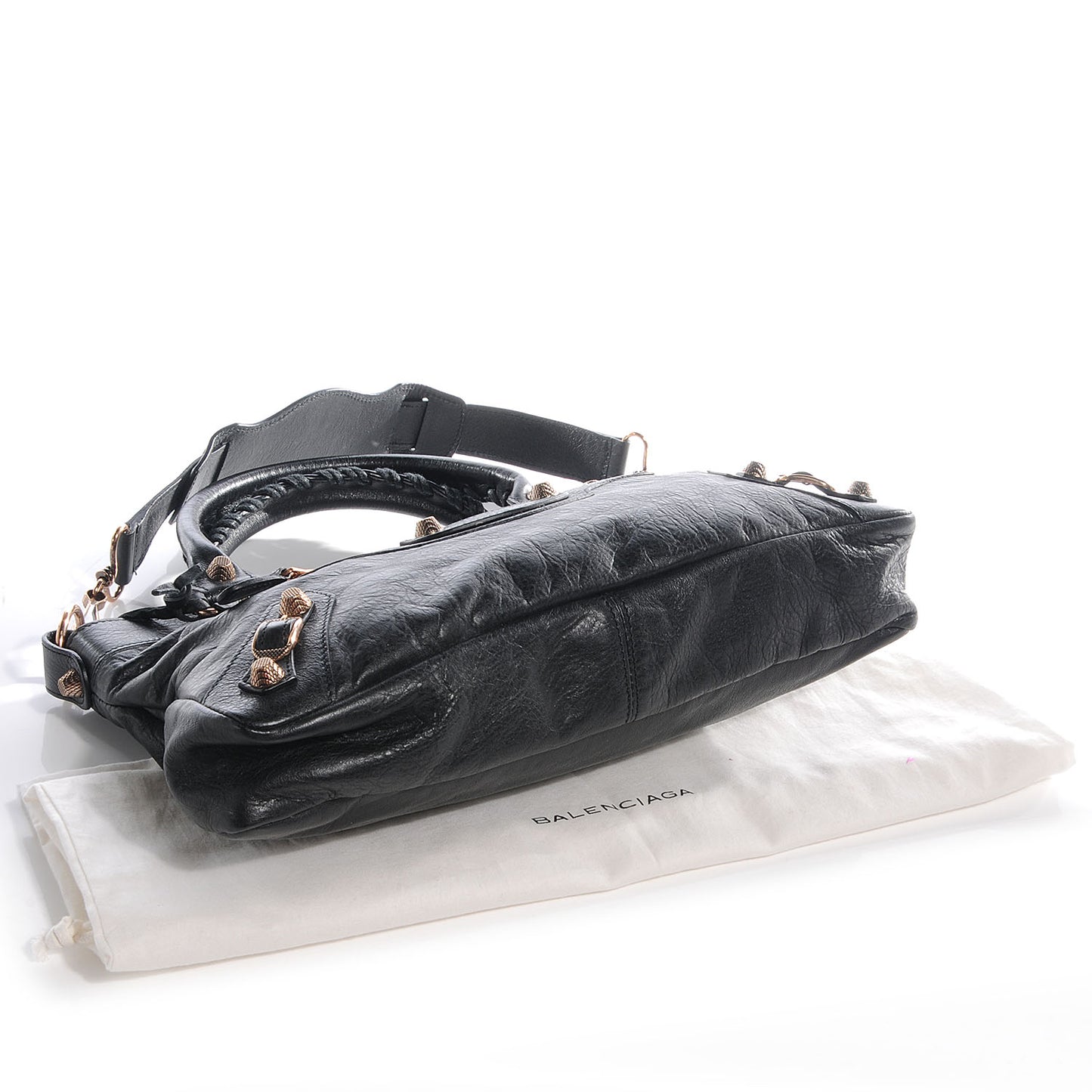 Agneau Giant 12 Rose Gold Hardware First Black
