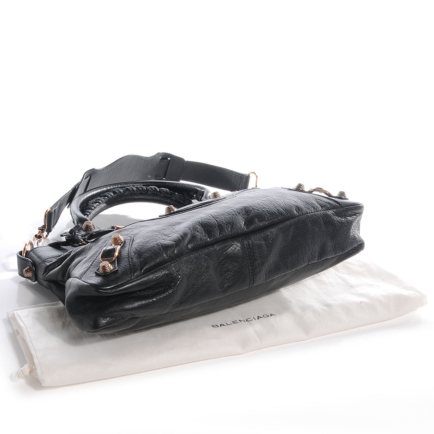 Balenciaga Agneau Giant 12 Rose Gold Hardware First Black 4 of 11