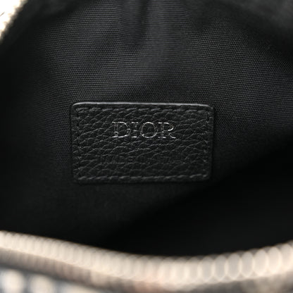Christian Dior Oblique Roller Messenger Bag Blue 6 of 10