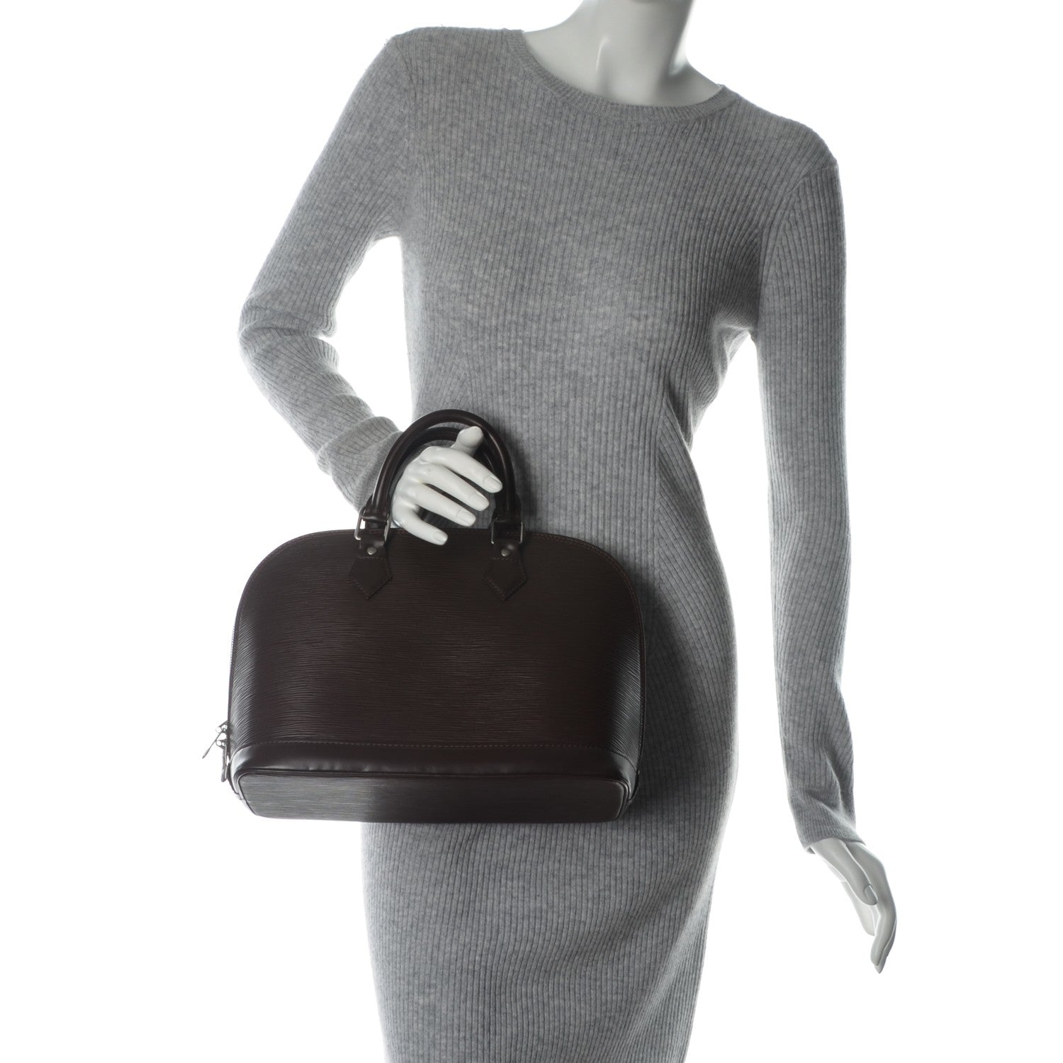 Louis Vuitton Epi Alma PM Moka 2 of 7