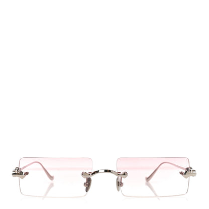 Chrome Hearts Metal Hellz Bellz Rimless Sunglasses Silver Pink 2 of 6