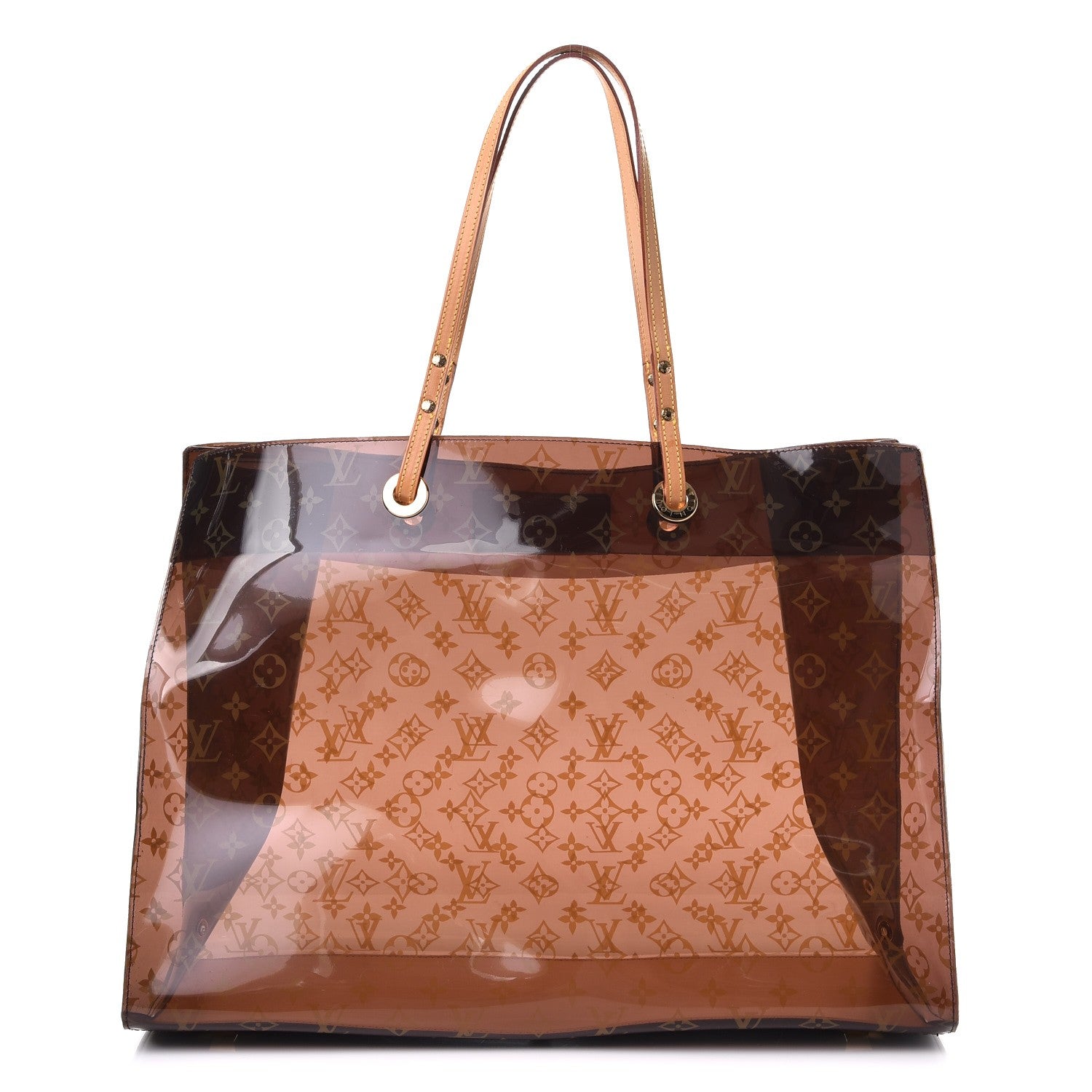 Louis Vuitton Vinyl Monogram Ambre Sac Cabas GM 1 of 7