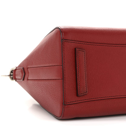 Givenchy Sugar Goatskin Mini Antigona Red 8 of 11