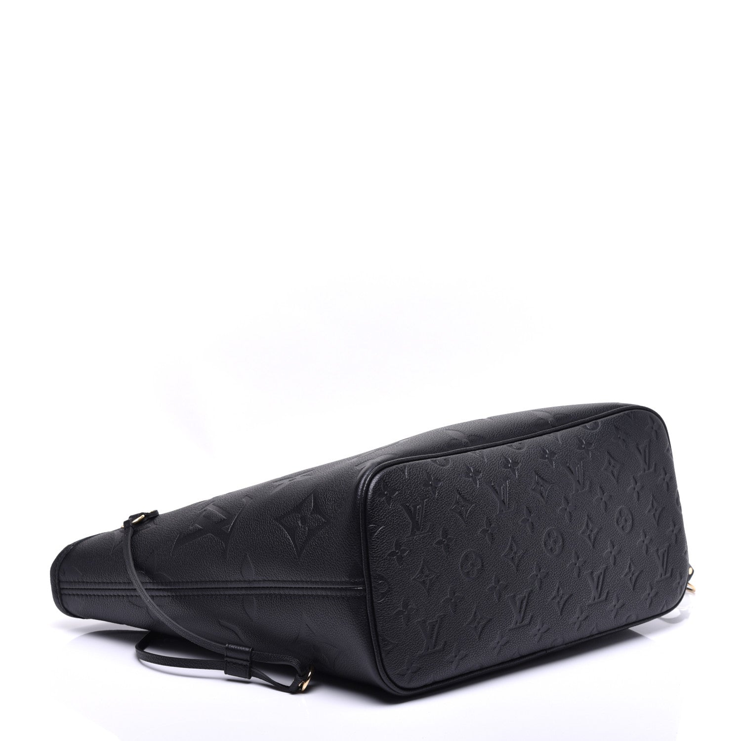 Louis Vuitton Empreinte Monogram Giant Neverfull MM Black 4 of 8