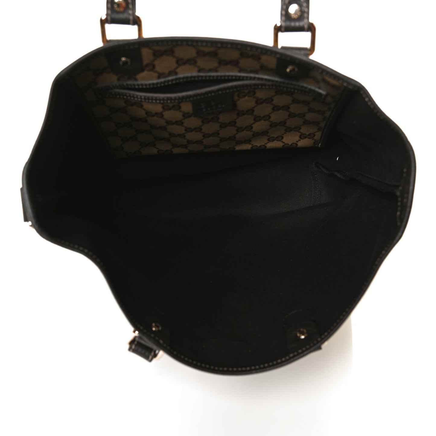 Crystal Monogram Joy Tote Dark Brown