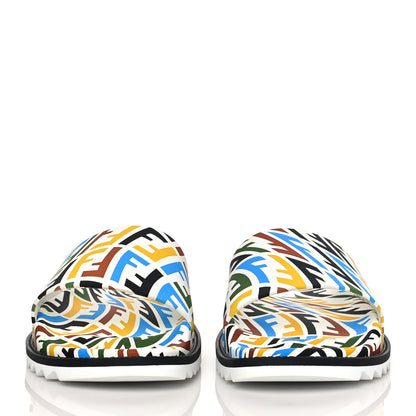 Fendi X SARAH COLEMAN Vitello FF Vertigo Slide Sandals 9 Multicolor 2 of 8