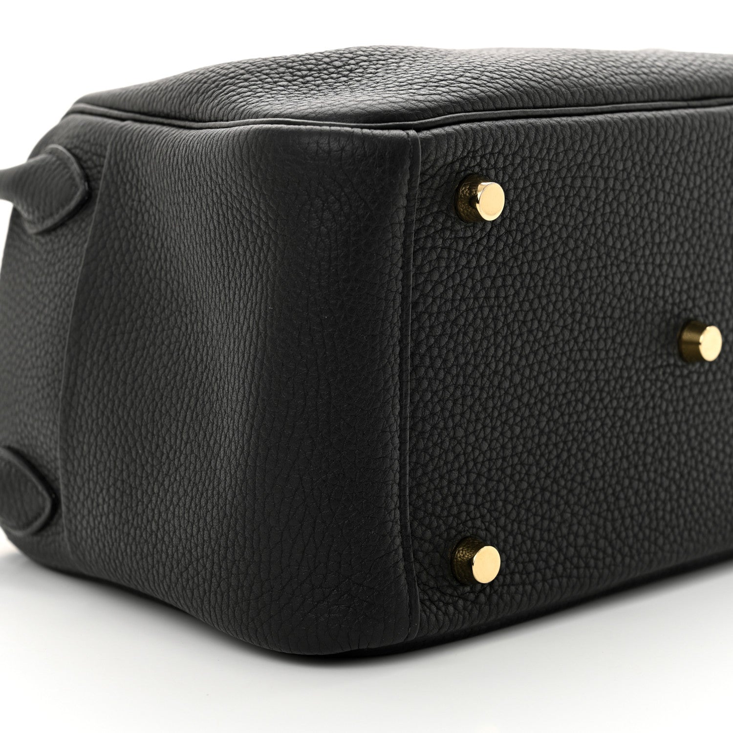 Hermes Taurillon Clemence Lindy 26 Black 9 of 12