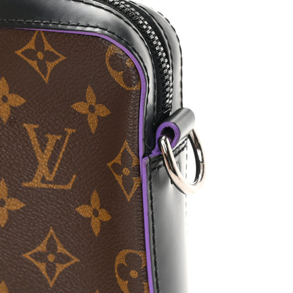 Louis Vuitton Monogram Macassar Trio Messenger Purple 14 of 14