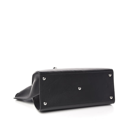 Fendi Vitello Dolce Petite 3jours Tote Black 4 of 10
