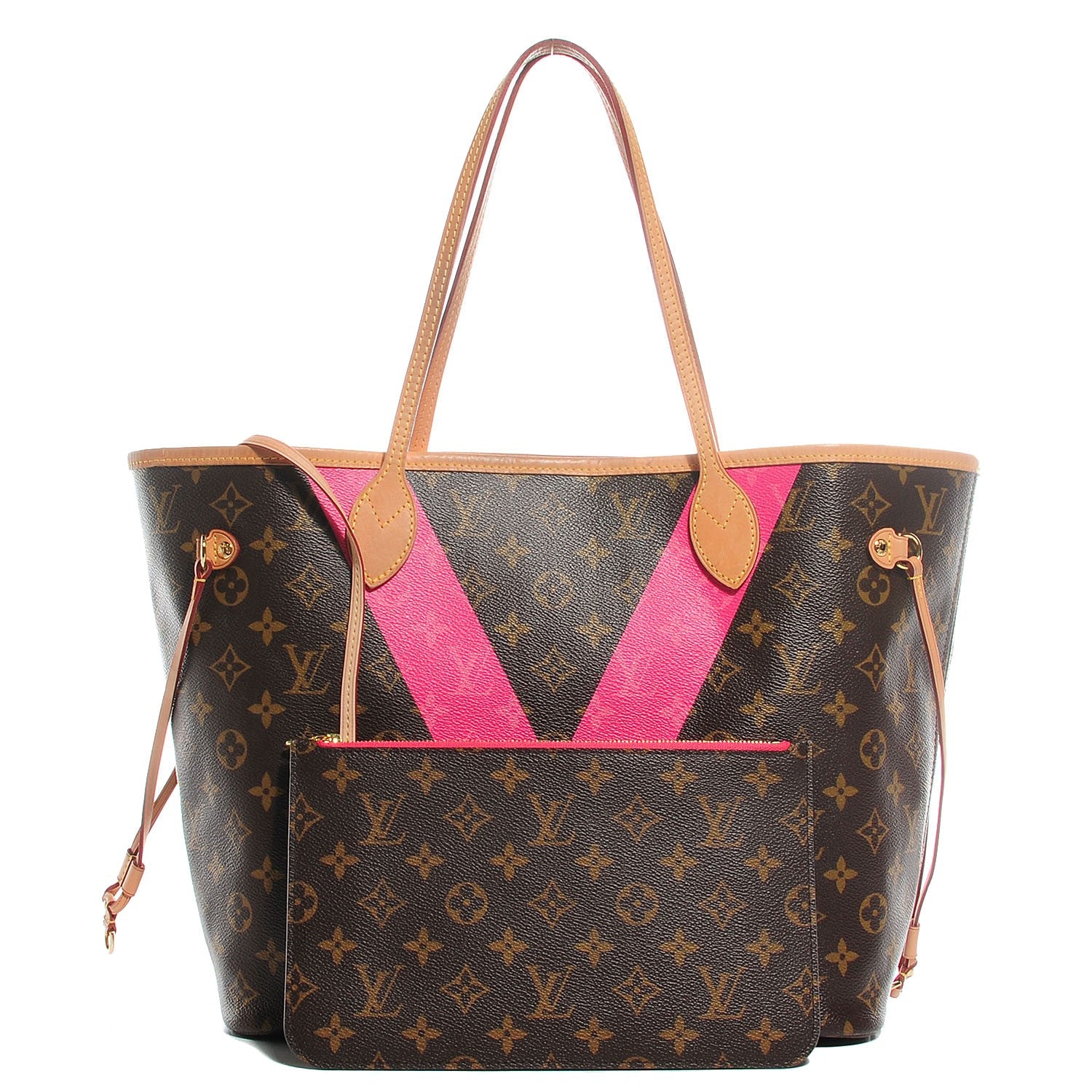 Louis Vuitton Monogram V Neverfull MM Grenade 2 of 8