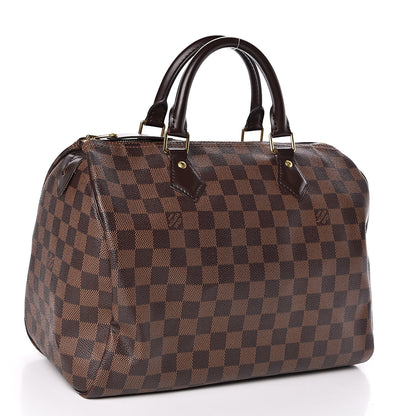 Louis Vuitton Damier Ebene Speedy 30 3 of 10