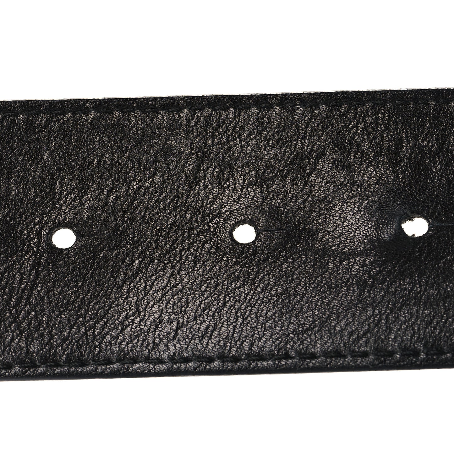 Calfskin Stitched CD Belt 85 34 Black