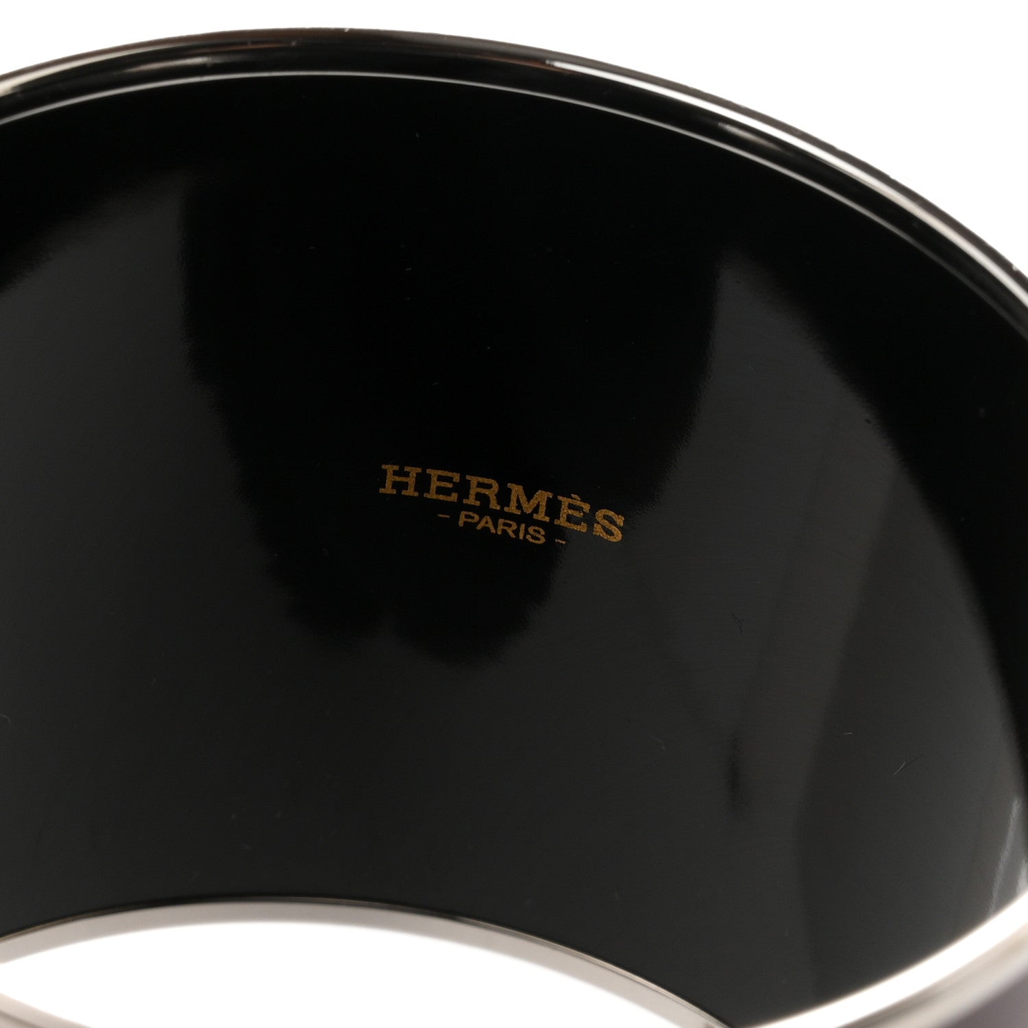 Hermes Enamel Printed Mega Wide Sport Bracelet 70 Veneneux 4 of 5