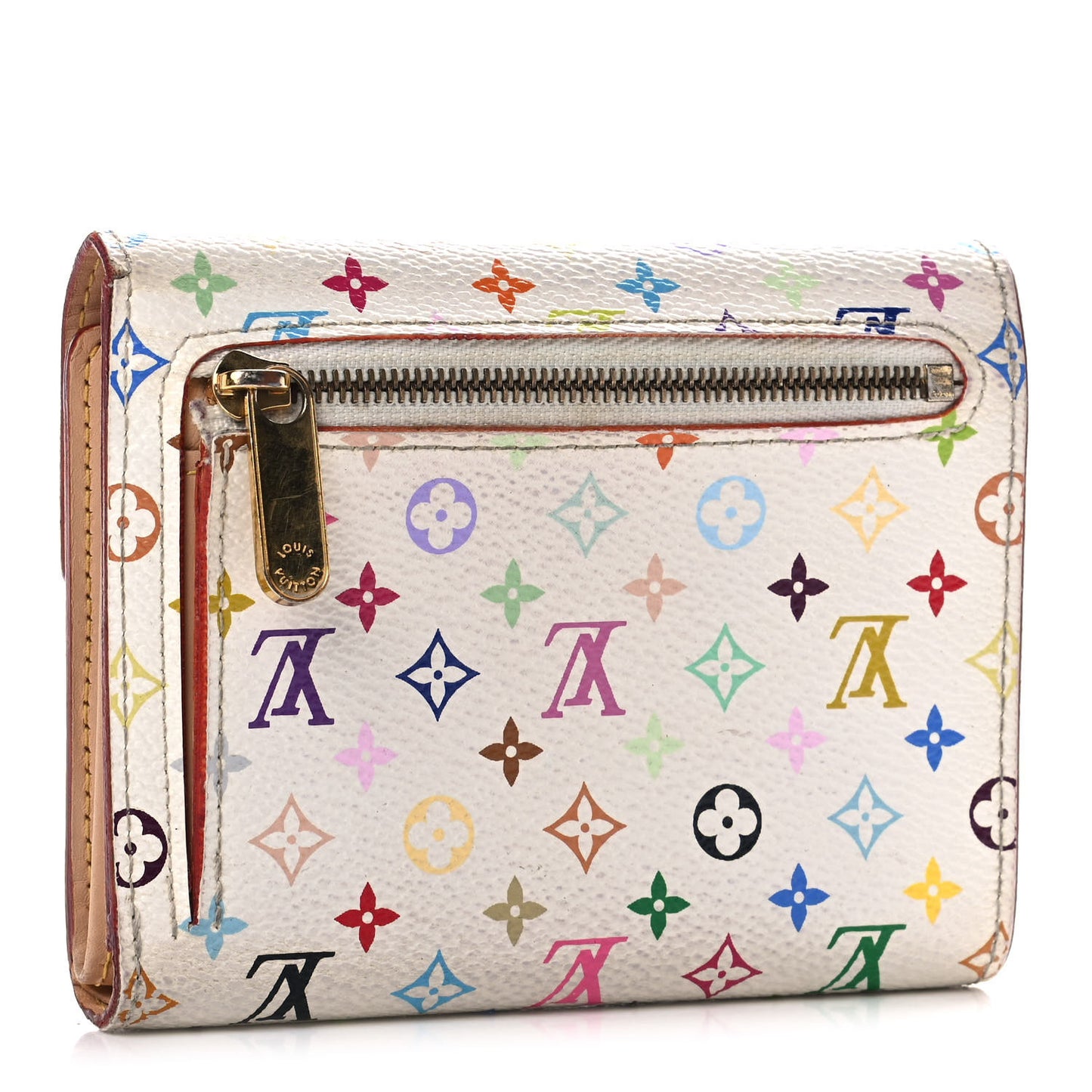Monogram Multicolor Koala Wallet White