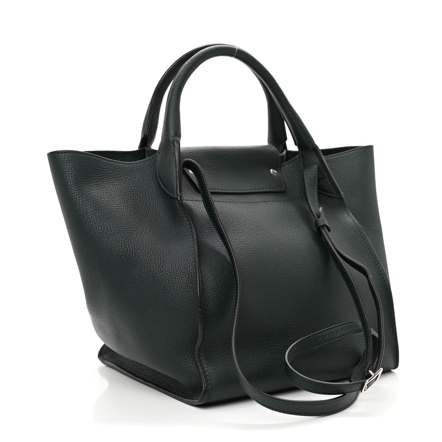 Supple Grained Calfskin Small Big Bag Amazone