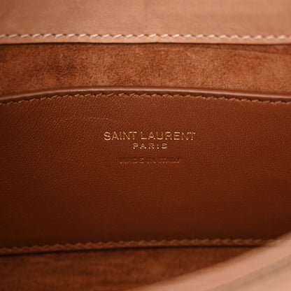 Saint Laurent Smooth Calfskin Le 5 A 7 Mini Hobo Vintage Brown 6 of 15