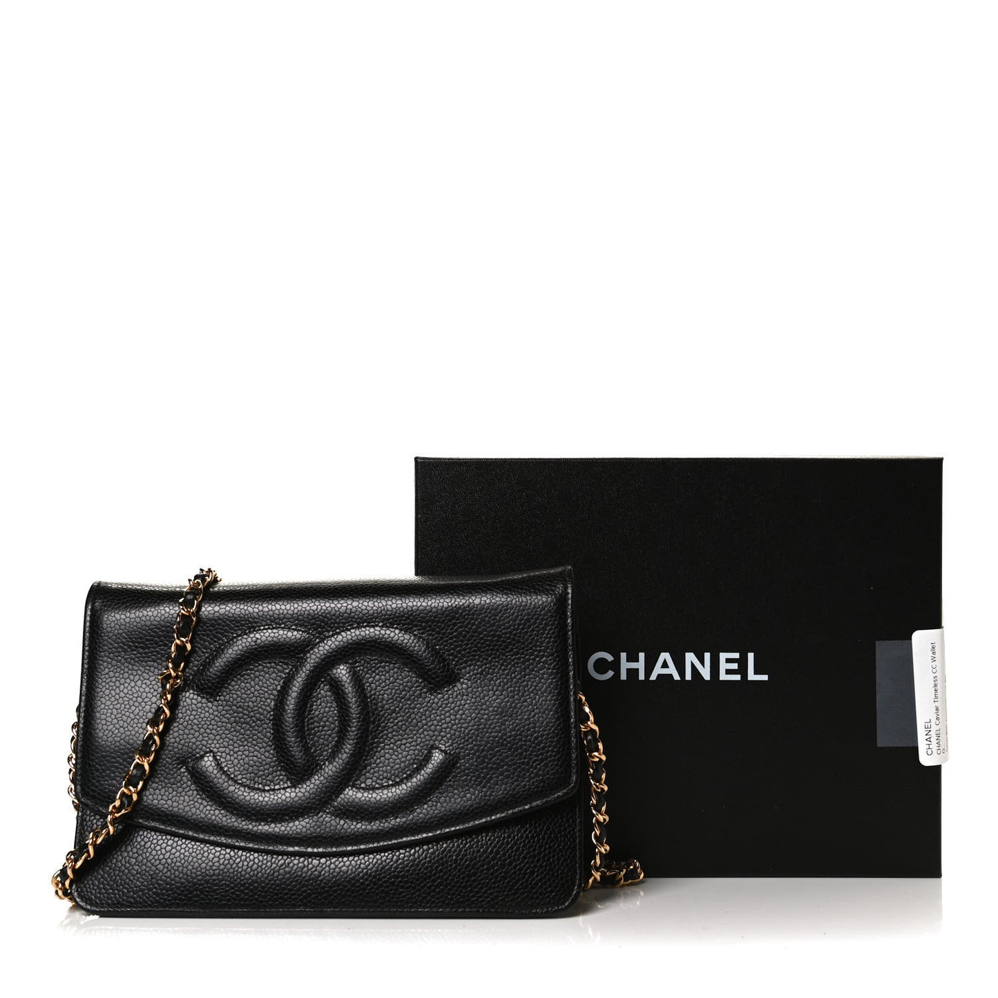 Caviar Timeless CC Wallet On Chain WOC Black