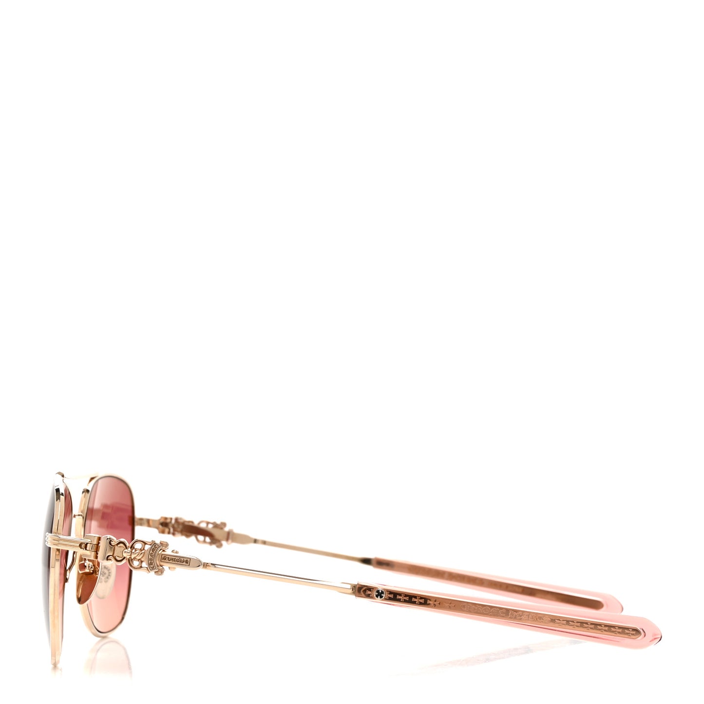 Metal Wence Sunglasses Rose Gold