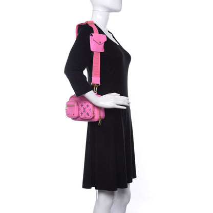 Louis Vuitton Calfskin Embossed Monogram Vuittamins Utility Crossbody Rose Violet 2 of 11