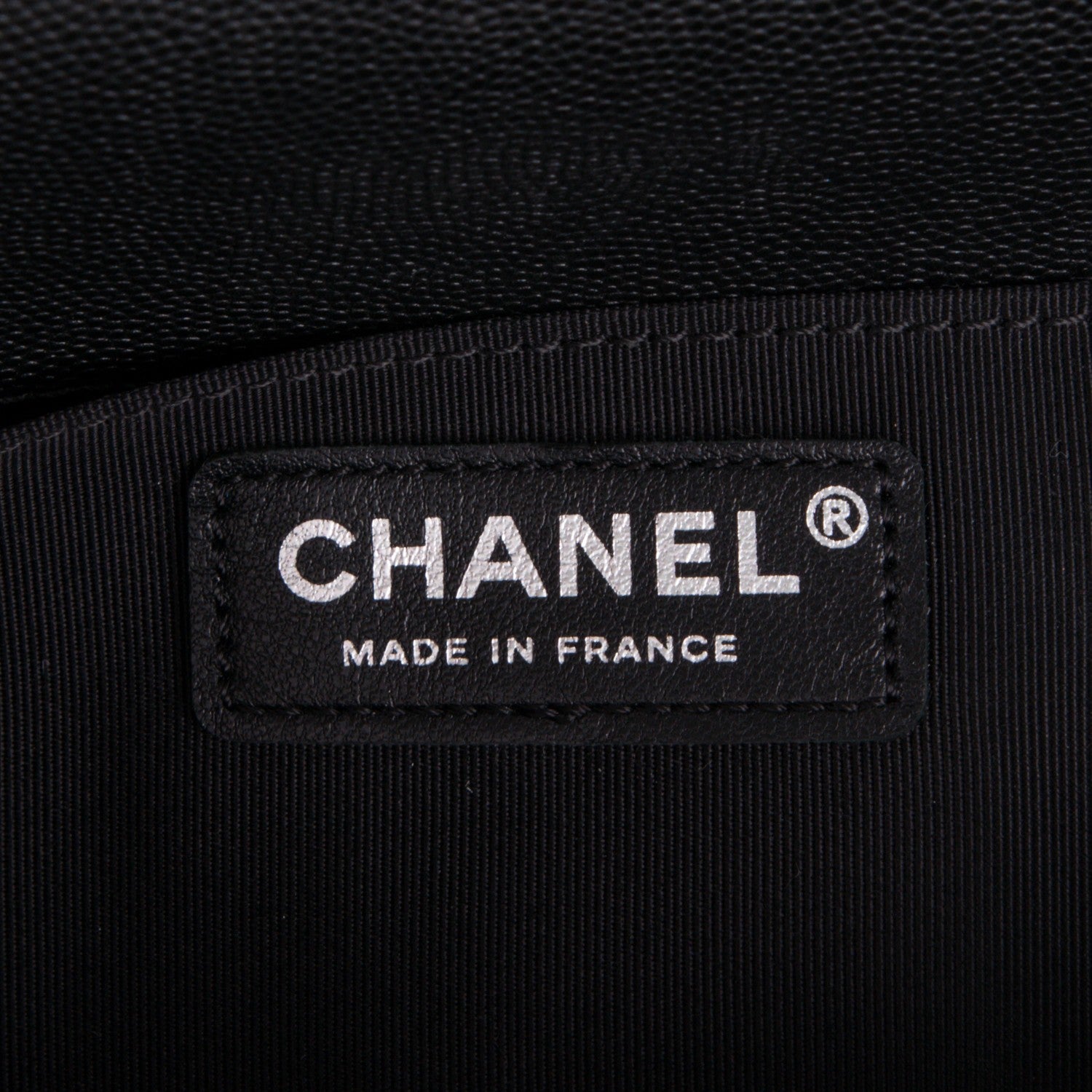 Chanel Caviar Quilted Medium Boy Flap Black 7 of 8