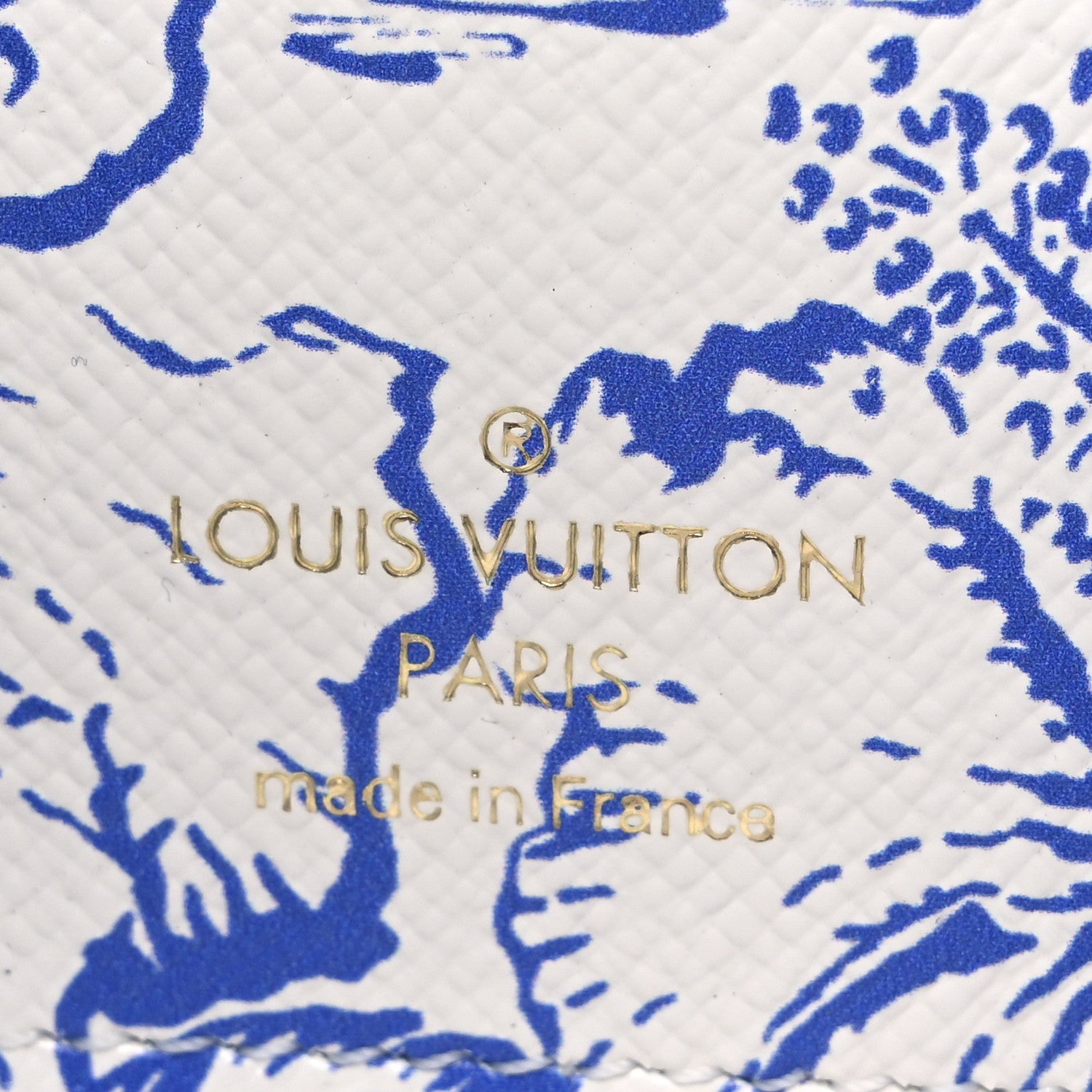 Louis Vuitton Monogram Tiles By The Pool Victorine Wallet Lagoon Blue 6 of 6