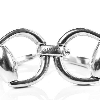 Gucci Sterling Silver Horsebit Bracelet 6 of 6