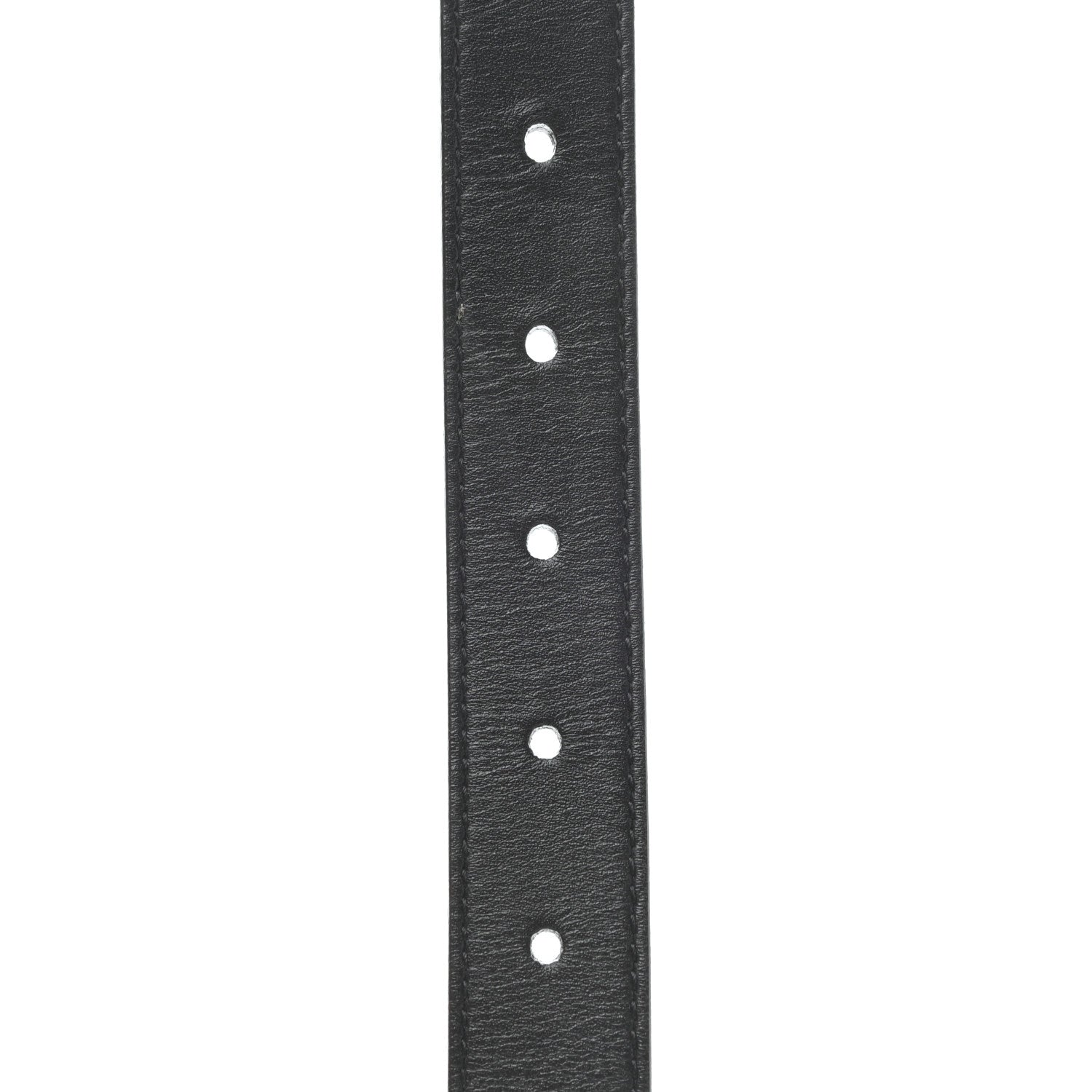 Gucci Moon Calfskin Torchon Double G 25mm Belt 85 34 Black 5 of 6