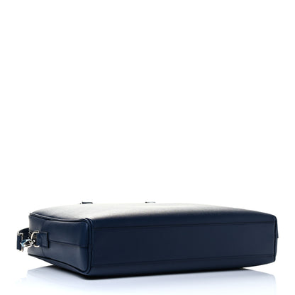Burberry London Calfskin Ainsworth Briefcase Navy 3 of 4
