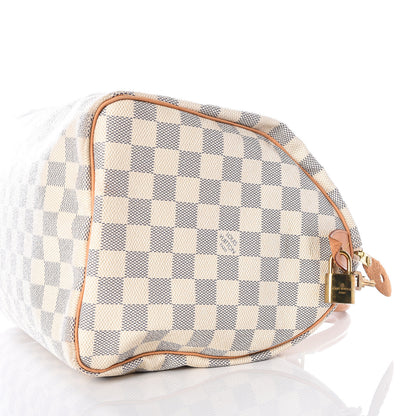 Louis Vuitton Damier Azur Speedy 30 7 of 12