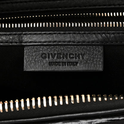 Givenchy Calfskin Crocodile Embossed Medium Antigona Black 6 of 16