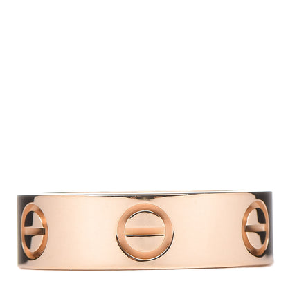 Cartier 18K Yellow Gold 5.5mm LOVE Ring 51 5.75 3 of 5