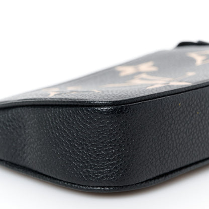 Louis Vuitton Empreinte Monogram Giant Mini Pochette Accessories Black 8 of 10