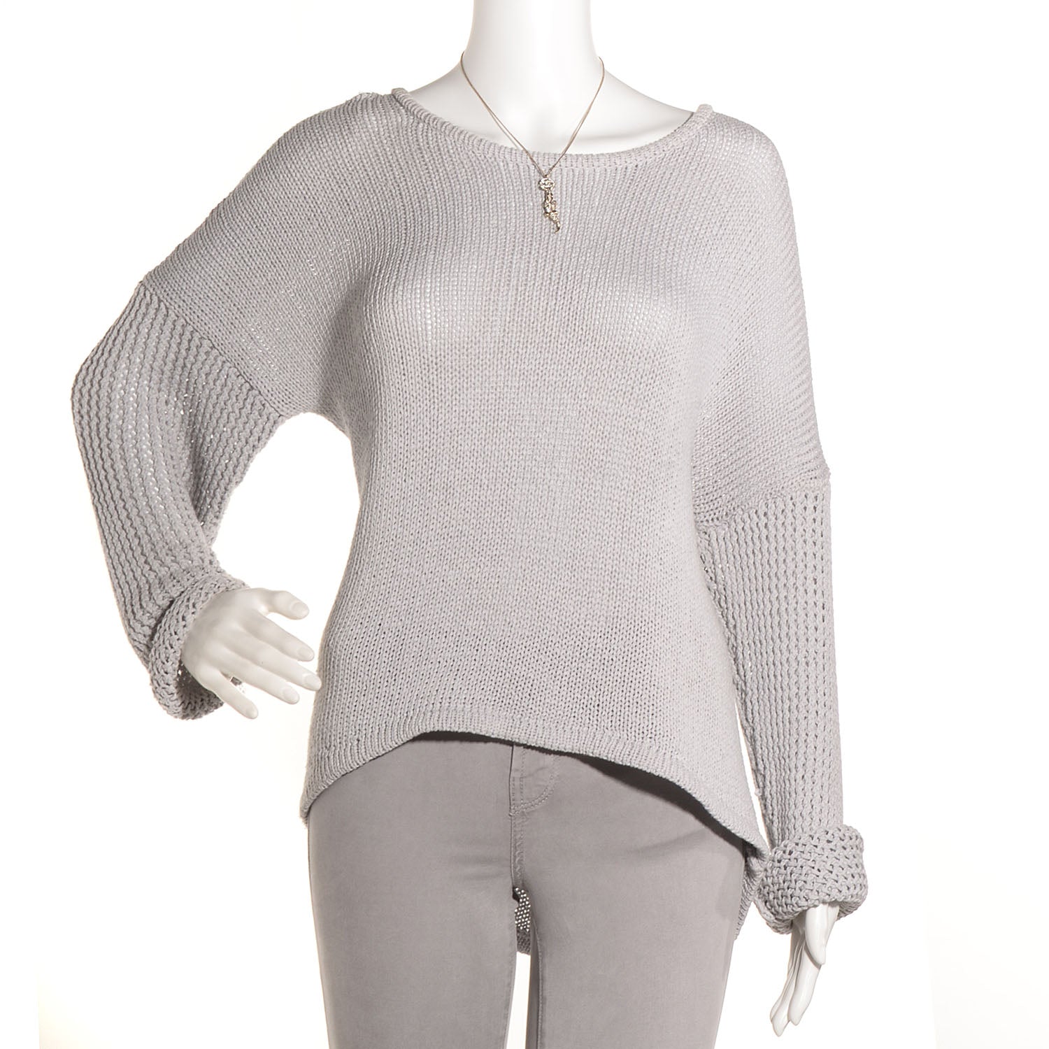 Chanel Crystal CC Alligator Necklace Gold 2 of 5