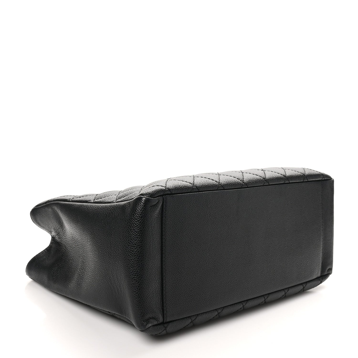 Chanel Caviar Quilted Grand Shopping Tote GST Black 4 of 10