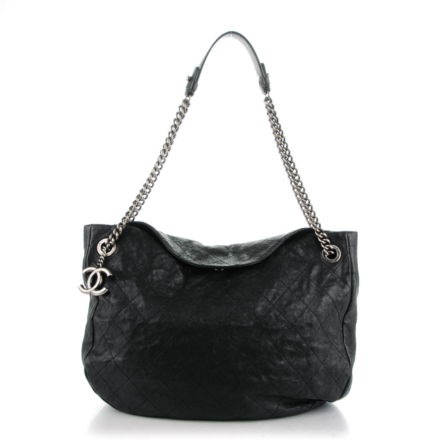 Chanel Caviar Quilted Simply CC Hobo Black 1 of 10