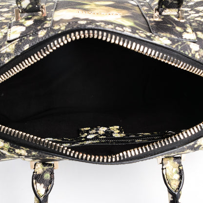 Givenchy Textured Coated Canvas Baby's Breath Print Medium Lucrezia Black 6 of 8