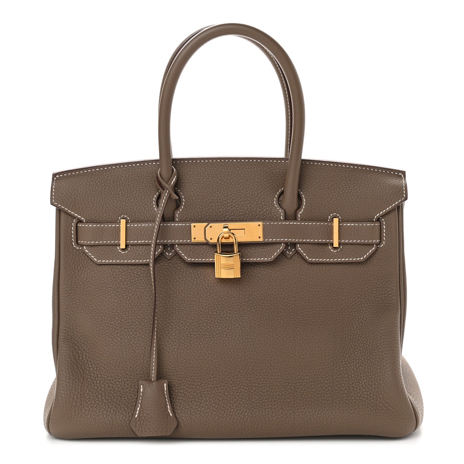 Hermes Togo Birkin 30 Etoupe 1 of 10