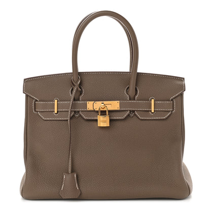 Hermes Togo Birkin 30 Etoupe 1 of 10
