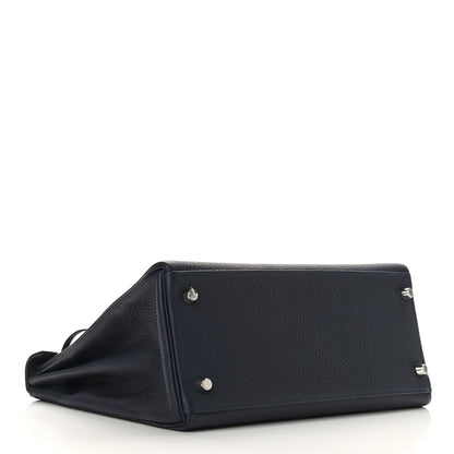 Hermes Togo Kelly Retourne 28 Bleu Nuit 4 of 10
