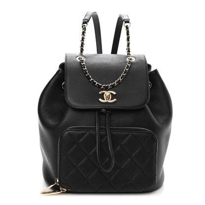 Chanel Caviar Quilted Business Affinity Backpack Black 1 of 10