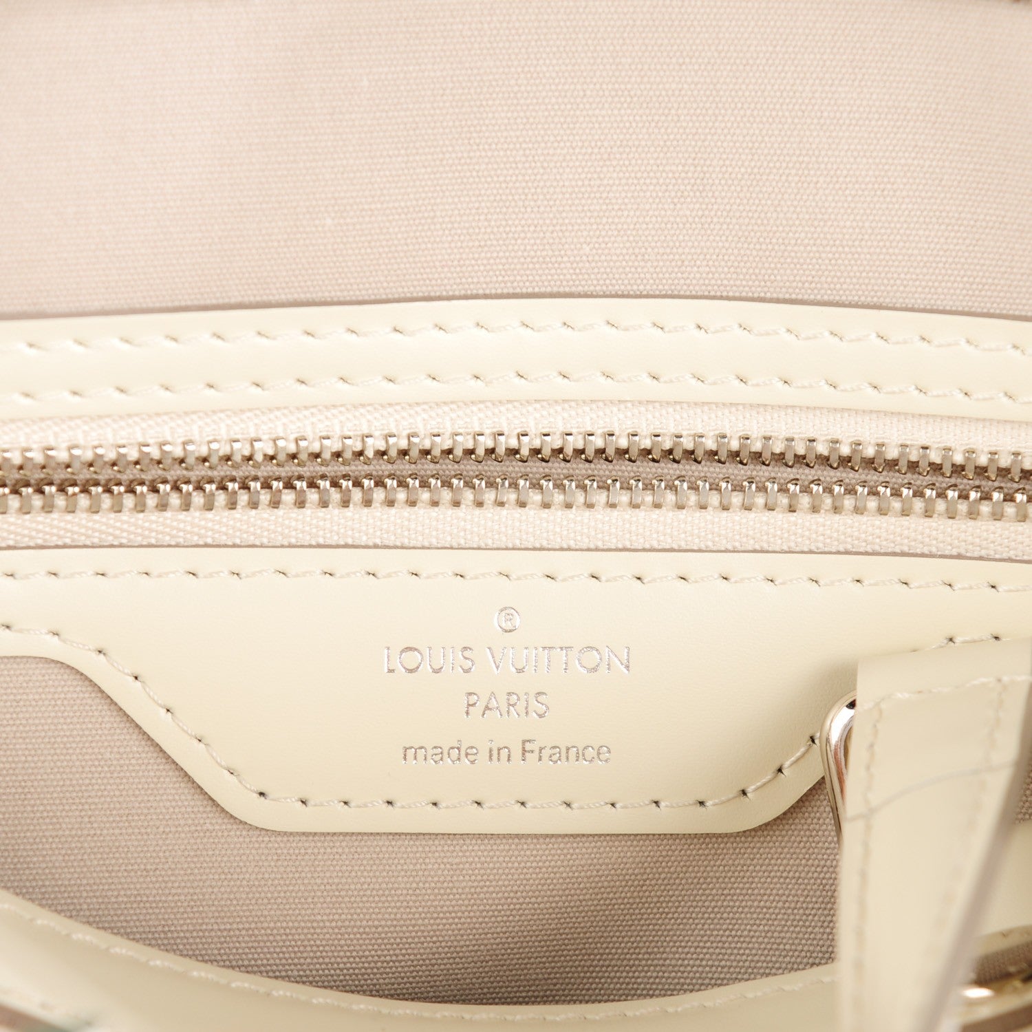 Louis Vuitton Epi Brea MM Ivory 7 of 8