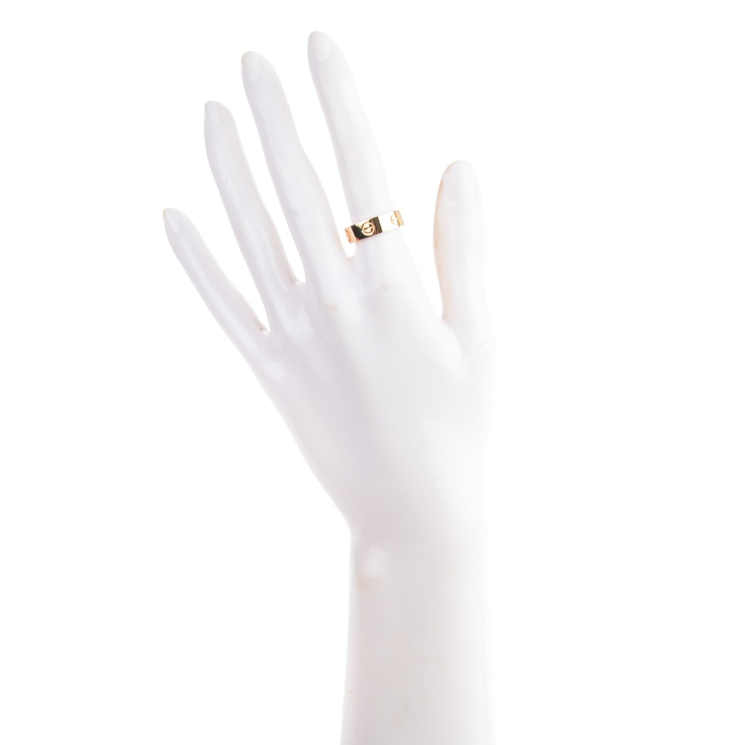 Cartier 18K Yellow Gold 5.5mm LOVE Ring 52 6 2 of 5