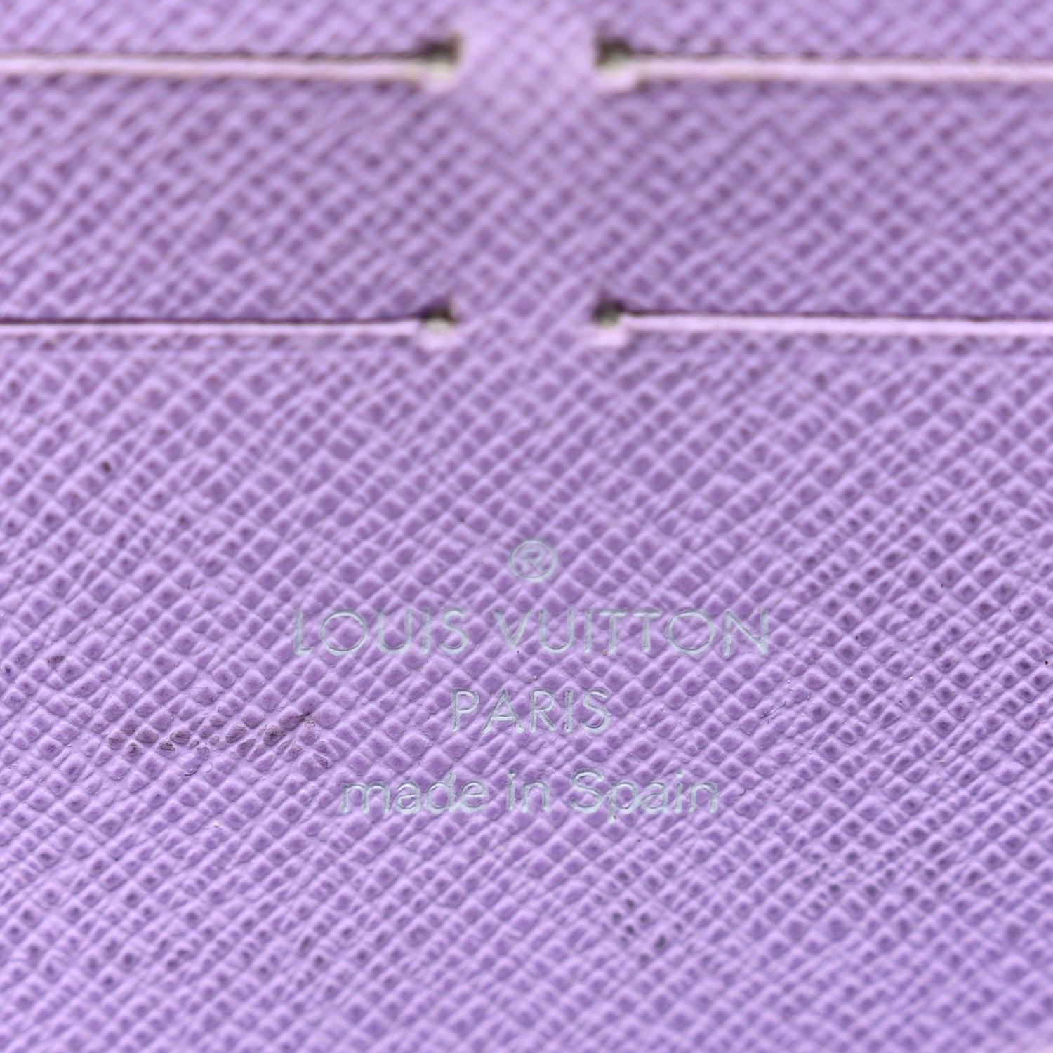 Louis Vuitton Monogram Multicolor Zippy Wallet Black Violet 6 of 9