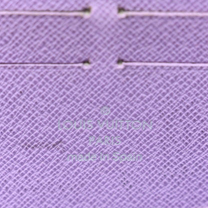 Louis Vuitton Monogram Multicolor Zippy Wallet Black Violet 6 of 9